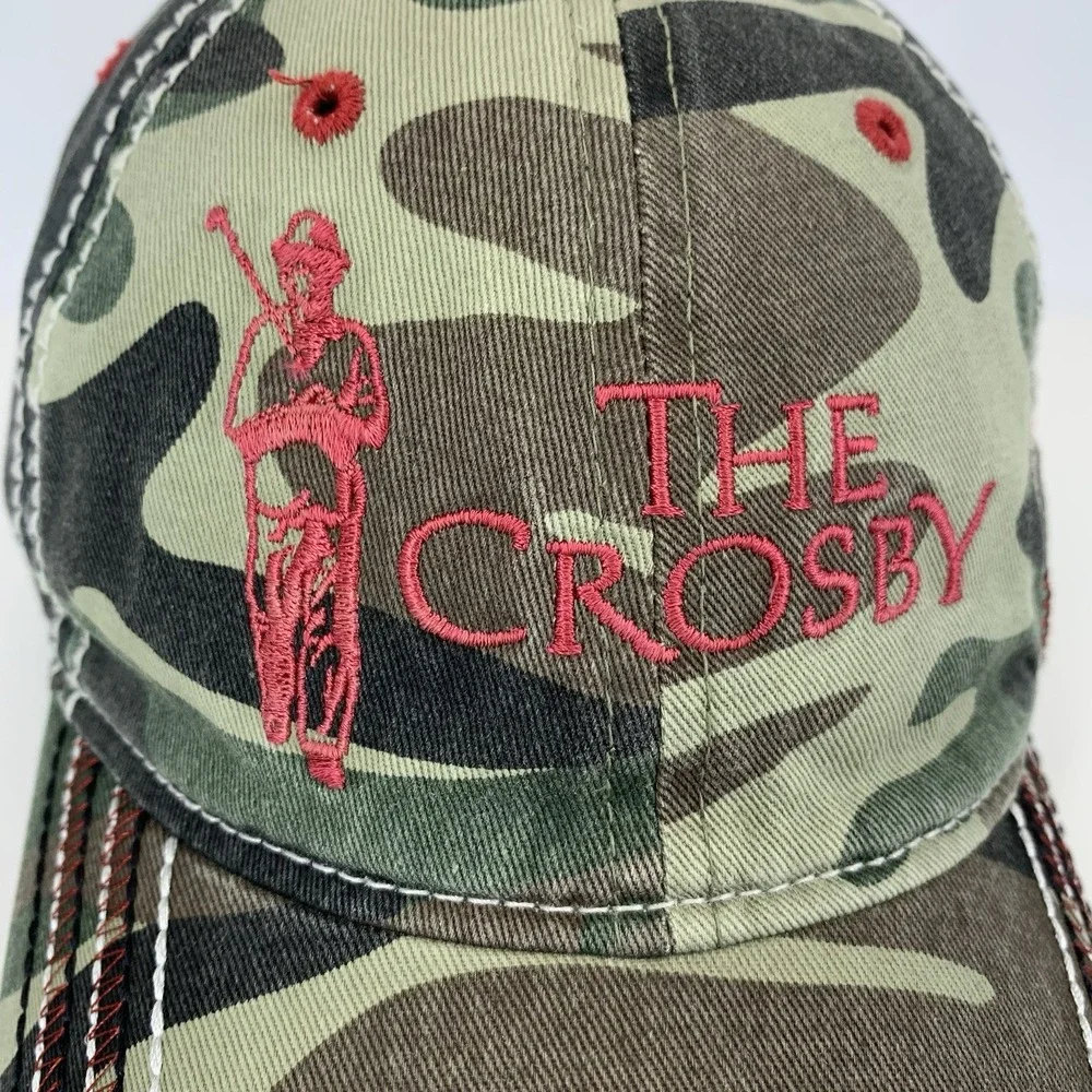 The Crosby Golf Club Hat Camo 2017 Military Appreciation Adjustable Baseball Cap
